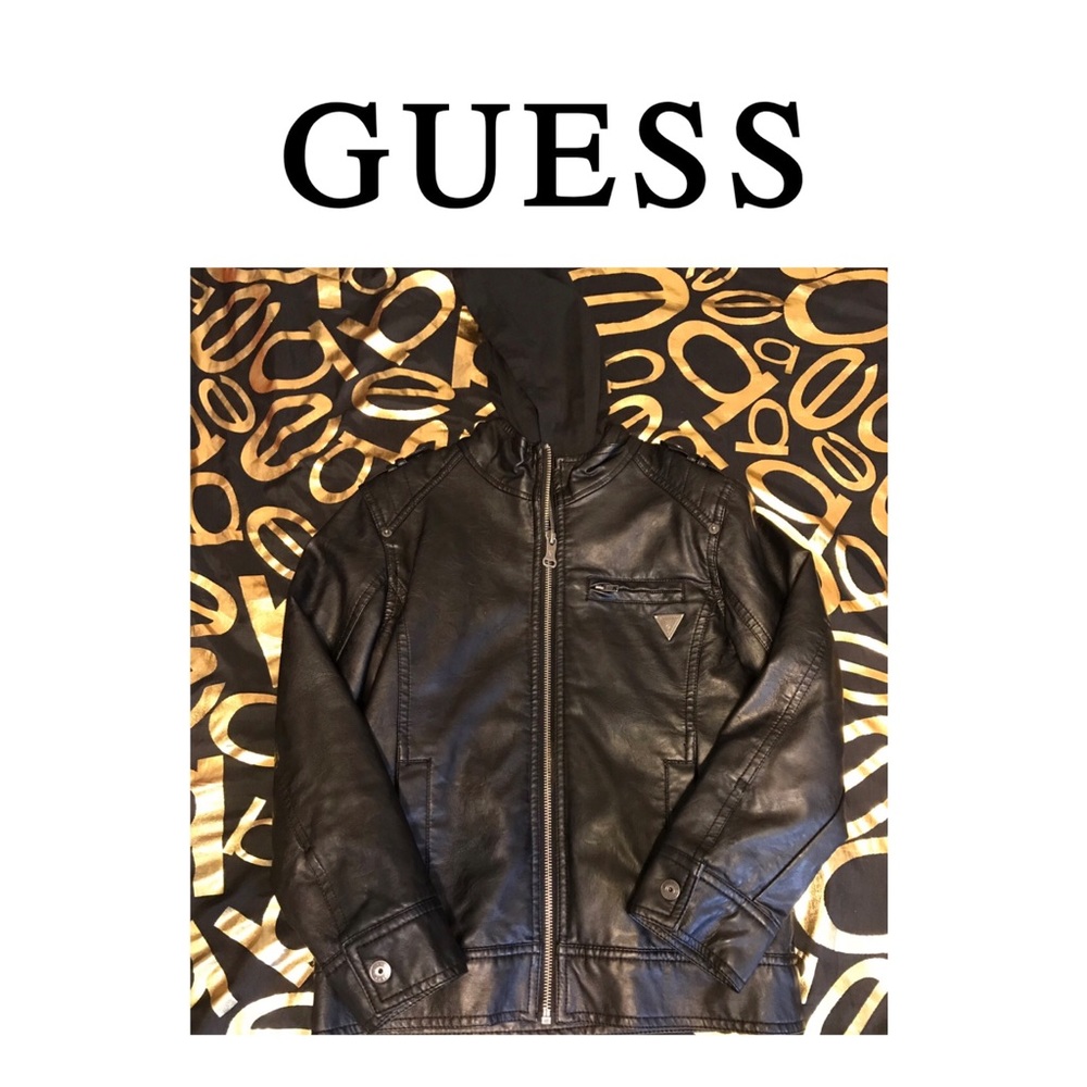 Guess kids Leather Jacket